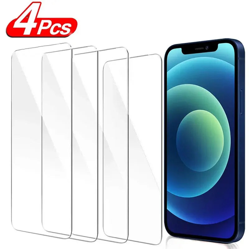 Pack de 4 Protectores de Pantalla para iPhone